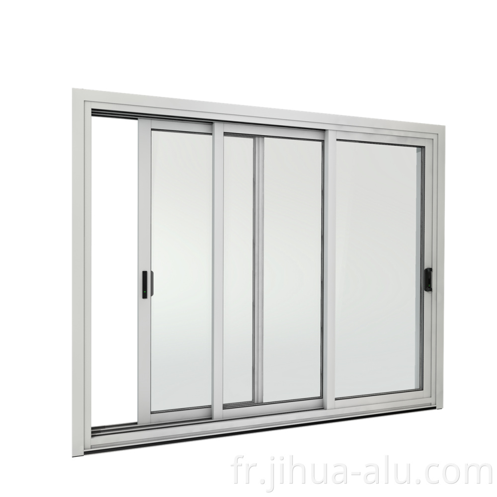 2 Tracks Sliding Window Aluminum Windows And Doors